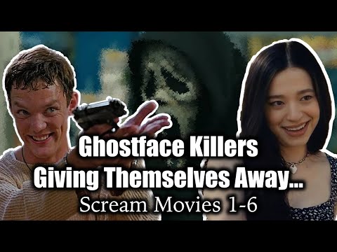 20 Times The Killer In Scream Gave Themself Away! (Scream Movies 1-6)  #scream #scream6