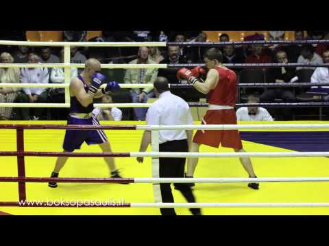 Kaupo Arro vs Vitalijus Vilkovas. XVIII A. Šocikas boxing tournament final - 81 kg.