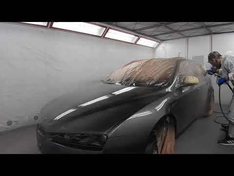 Car paint Iwata WS400 Supernova Pininfarina 1.3 HD Test