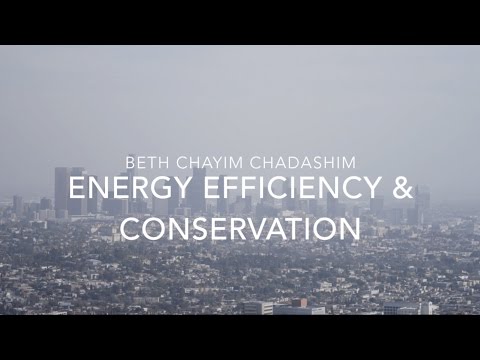 Beth Chayim Chadashim: Energy Efficiency and Conservation