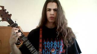 Morbid Angel - He Who Sleeps (guitar and vocal cover)