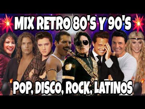 MIX RETRO 80 Y 90 | RETROMIX ENGANCHADO (DISCO, POP, ROCK AND ROLL, LATINOS) - MI SEÑOR DJ