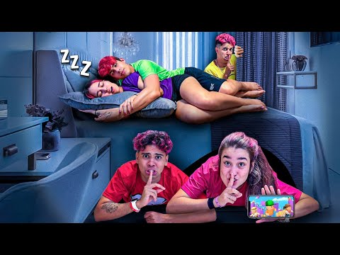 24 HORAS NA CASA NOVA DA MINHA IRMÃ *Stumble Guys