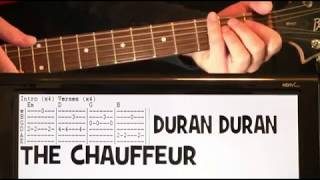 Duran Duran The Chauffeur Guitar Chords Lesson & Tab Tutorial also by Deftones & Warpaint