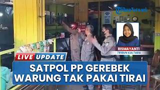 Sejumlah Warung di Tana Tidung Didatangi Satpol PP, Gelar Sosialisasi Pemasangan Tirai saat Ramadhan