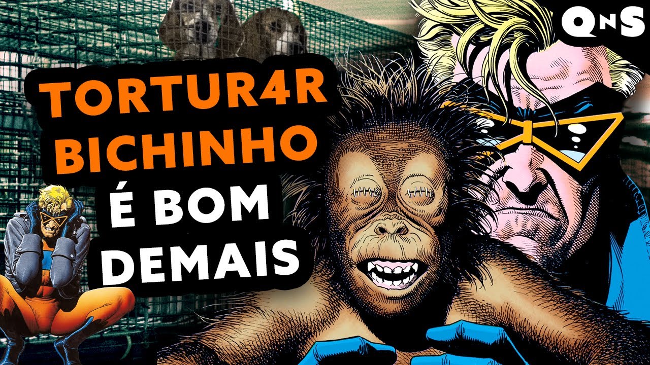 INVENTARAM UM HERÓI DOS ANIMAIS E ISSO SAIU DO CONTROLE! O Homem-Animal de Grant Morrison