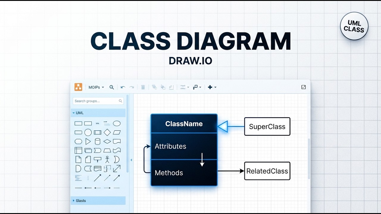 How to Create a Class Diagram in Draw.io