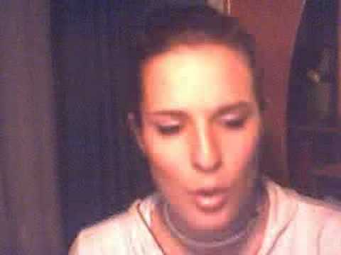 Me singing Bjela pesma by Aki Rahimovski and Karolina Goceva