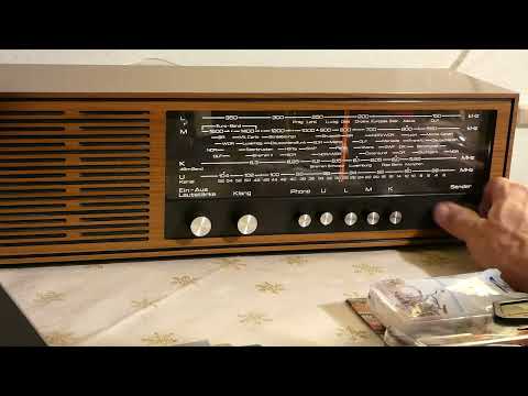 Saba Donau M,Radio,Bj 1976-1978, UKW-Empfang nach Anschluß einer Wurfantenne mit Adapter am Radio