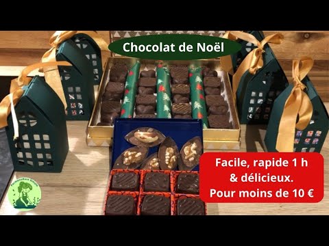 Chocolats fourrés maison : TUTORIEL rapides & faciles !🤶