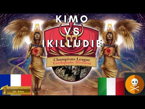 Kimo (Isis) vs IKill_Udie (Isis) - Earthquake Division (Game 1)
