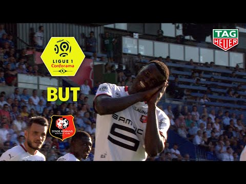 But Mbaye NIANG (54') / RC Strasbourg Alsace - Stade Rennais FC (0-2)  (RCSA-SRFC)/ 2019-20