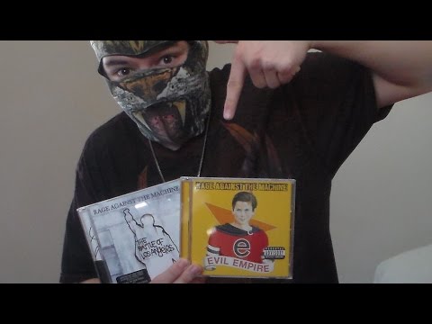Rage Against the Machine (Evil Empire + Battle of Los Angeles) CD unboxings