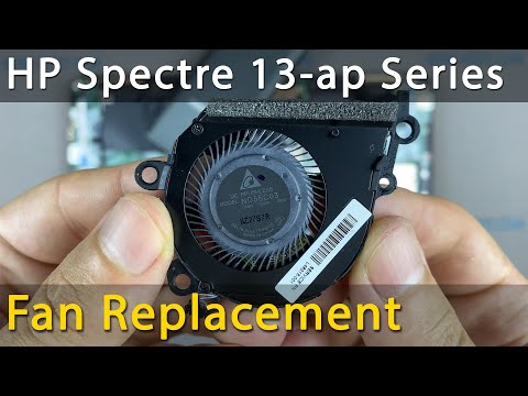 HP Spectre x360 13-ap Fan Replacement Guide