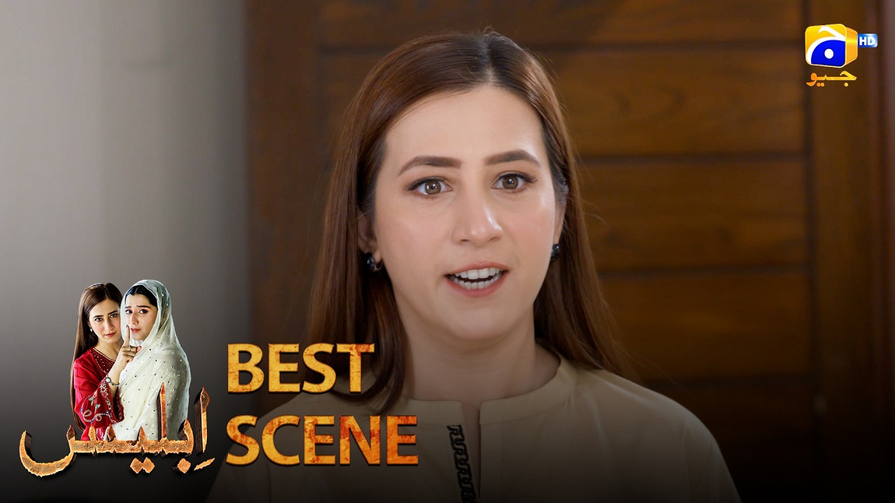 Iblees Episode 63 | 𝐁𝐞𝐬𝐭 𝐒𝐜𝐞𝐧𝐞 𝟎𝟏 | Hibba Aziz - Farhan Ahmed Malhi - Fajjer Khan | Har Pal Geo