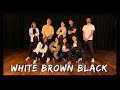 WHITE BROWN BLACK AVVY SRA KARAN AUJLA BHANGRA STUDIO J