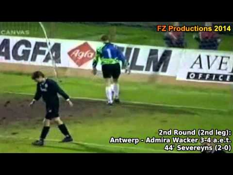1992-1993 Cup Winners' Cup: Royal Antwerp FC All Goals (Road to the Final)