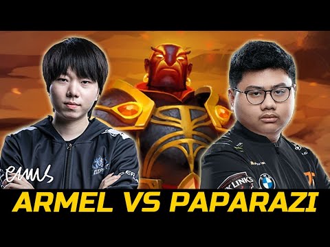FNATIC.ARMEL VS PAPARAZI - SIGNATURE PUCK VS EMBER MIDLANE DOTA 2