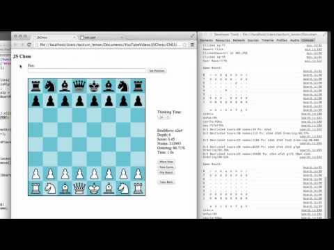 Programming A Chess Engine In Pure Javascript Part 63 - More Buttons and End Of Series