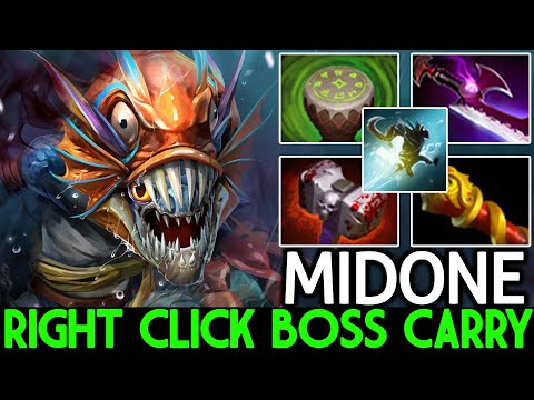 MIDONE [Slark] Right Click Boss Hard Counter AM Dota 2
