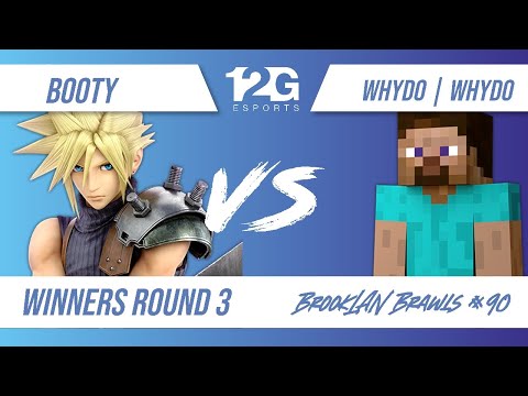 BrookLAN Brawls 90 - Booty (Cloud) v. WhyDo | WhyDo (Steve) - Winners Round 3