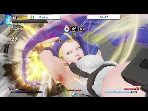 Darkyz (cammy) VS (guile) Prim77... Masterz TV