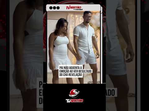 EMOÇÃO EXPLOSIVA: Pai desmaia após descobrir sexo do bebê em chá revelação 💙🤣