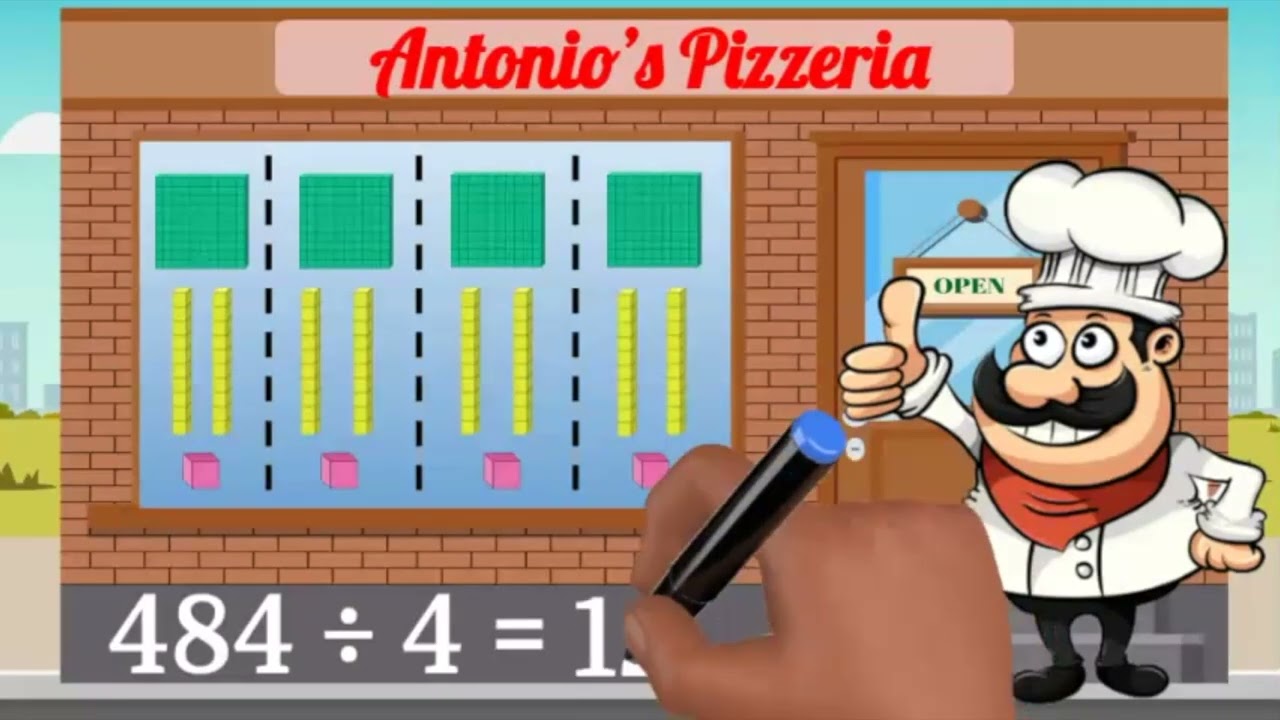 Divide Using Base Ten Models | 4th Grade Math