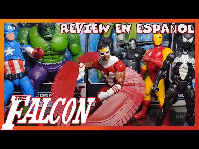 Vídeo relacionado con Hasbro Marvel Legends Series - Figura de Falcon de 15 cm - En embalaje retro, con 3 accesorios, F5882