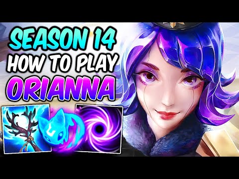 HOW TO PLAY ORIANNA MID GUIDE SEASON 14 | NEW ITEMS FULL AP | Best Build & Runes | League of Legends