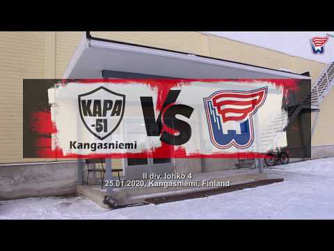 KaPa-51 vs Warkis/PiPS -Maalikooste -Tehomet Areena, Kangasniemi (25.01.2020)