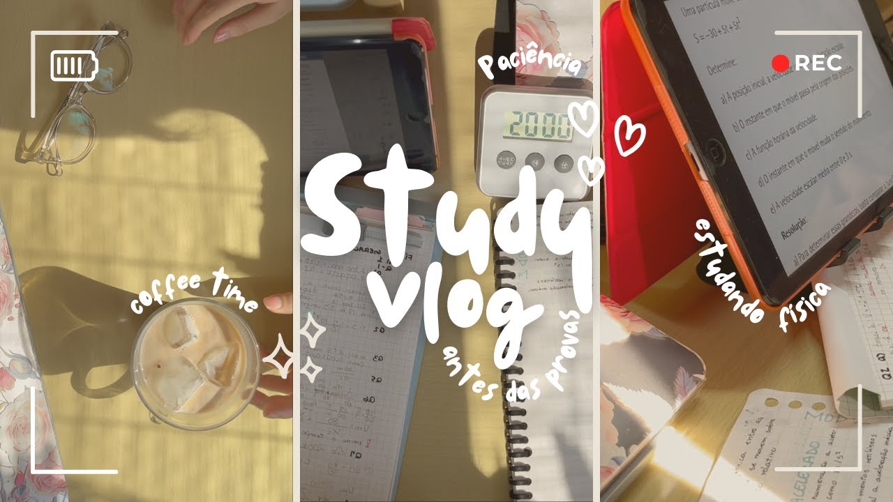 VLOG DE ESTUDO (desacumulando matéria de exatas e humanas) //  última semana antes das provas!!