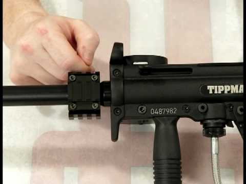 Trinity Quad Rail Barrel Weaver Mount Review by HustlePaintball.com