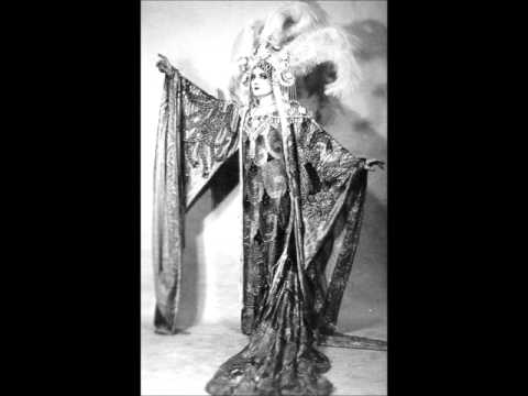 Rosa Raisa, Puccini's first Princess Turandot - How to pronounce the name TURANDOT