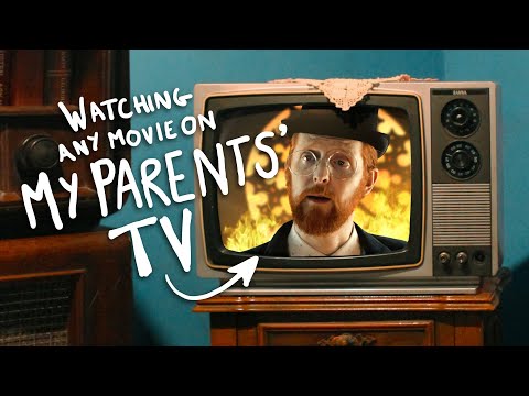 Sledování televize u rodičů