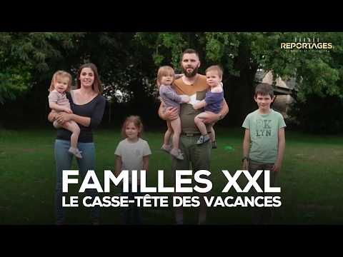 Familles XXL : le casse-tête des vacances｜TF1 INFO