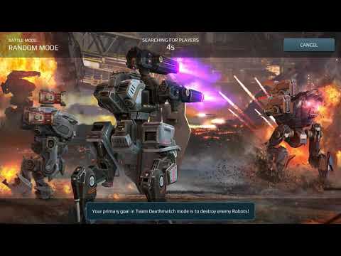 War Robots - Carona, Halo, Glory weapons try out