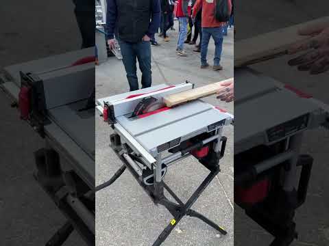 Bosch Cordless Table Saw #shorts