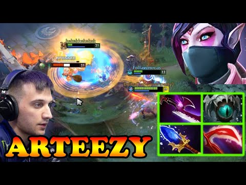 ARTEEZY BACK TO STREAMING TEMPLAR ASSASSIN SILVER EDGE NEW META CRAZY PHYSICAL DAMAGE | DOTA2ORBS