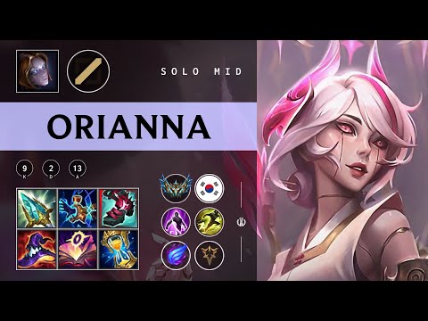 Orianna Mid vs Diana - KR Challenger Patch 25.22