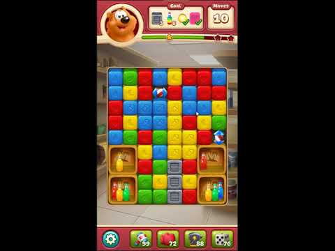 Toon Blast Level 3383 - NO BOOSTERS 🐻🐺🐱 | SKILLGAMING ✔️