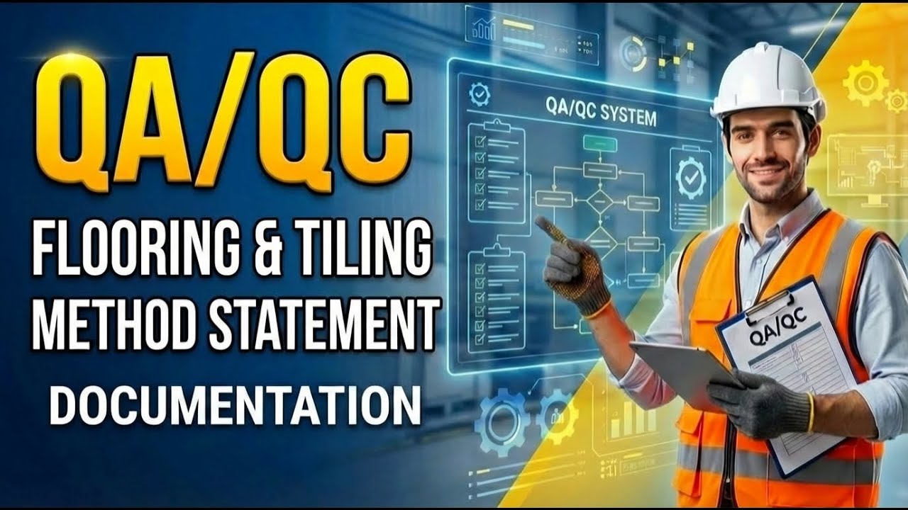 Method Statement for Flooring & Tiling Explained | QA/QC Construction | INTACT KNOWLEDGE