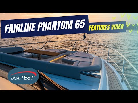Fairline Phantom 65 (2023) - Features Video by BoatTEST