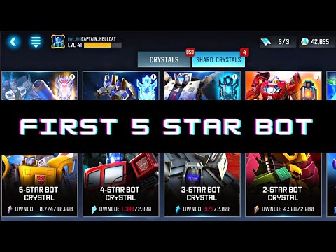 TFTF REBORN - FIRST 5 STAR BOT CRYSTAL OPENING