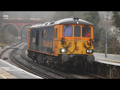 73961 running on diesel power at Hastings on Light Engine | 22/3/2023
