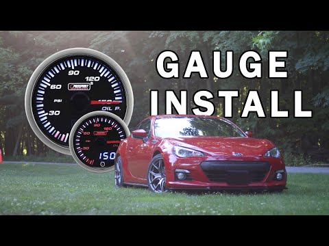 How To Wire/Install A Gauge - Detailed Guide - Prosport JDM Series Oil Pressure Gauge (BRZ/FRS)