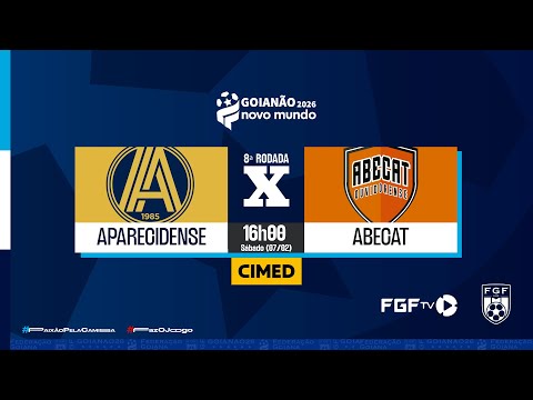 Aparecidense x Abecat - Goianão Novo Mundo - 8ª rodada