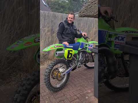 Kawasaki 500 KX vintage #touquet #vintage #kx500 #2stroke #kawasaki #insane