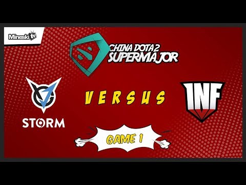 VGJ.Storm vs Infamous | Bo3 | China Dota2 Super Major | Main Stage | Game 1