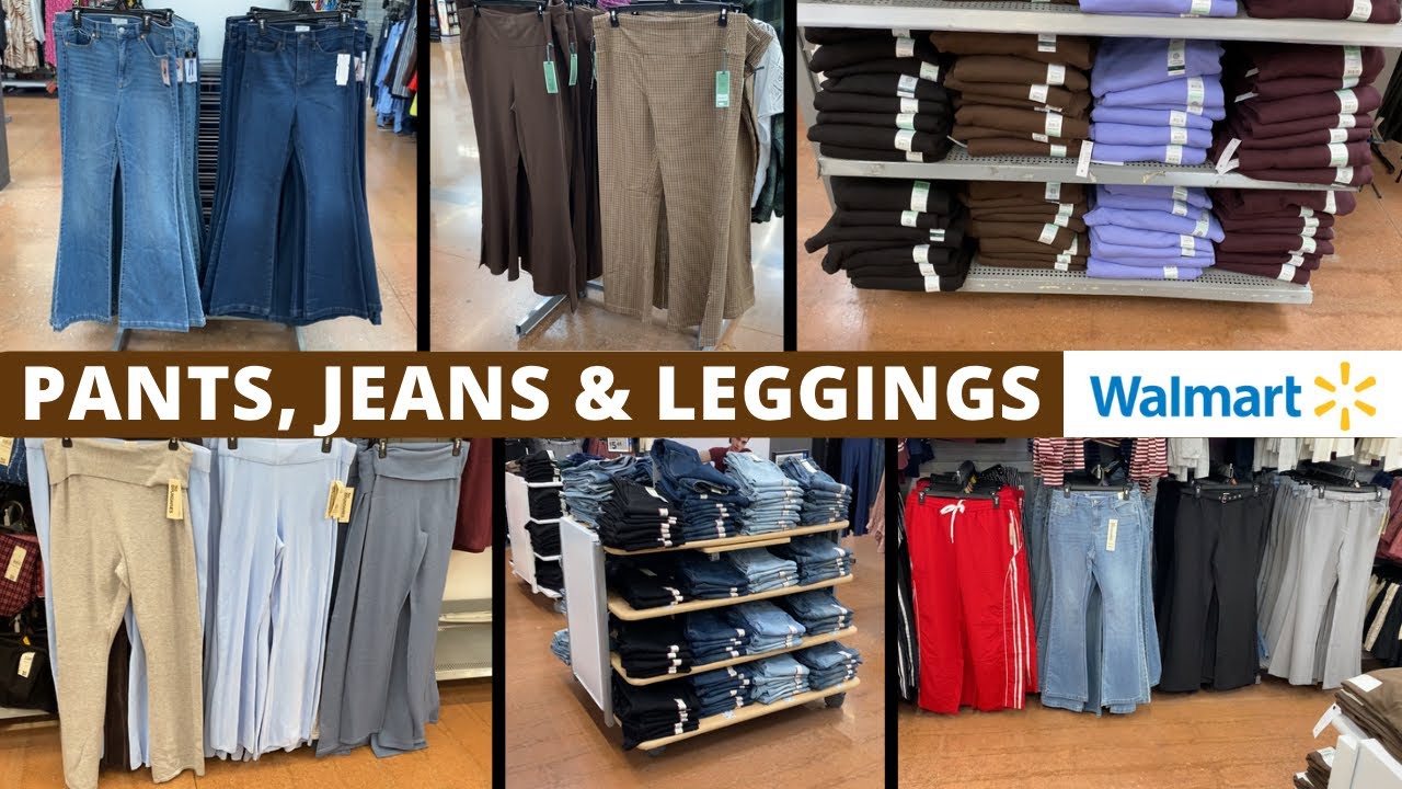 😍ALL OF THE WOMEN’S PANTS, JEANS, LEGGINGS & JOGGERS AT WALMART‼️WALMART WOMEN’S CLOTHES | FASHION